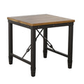 Ashford End Table Brown Brown Wood