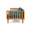 Claremont 3 Seater Daybed Teak Wood Waterproof Fabric