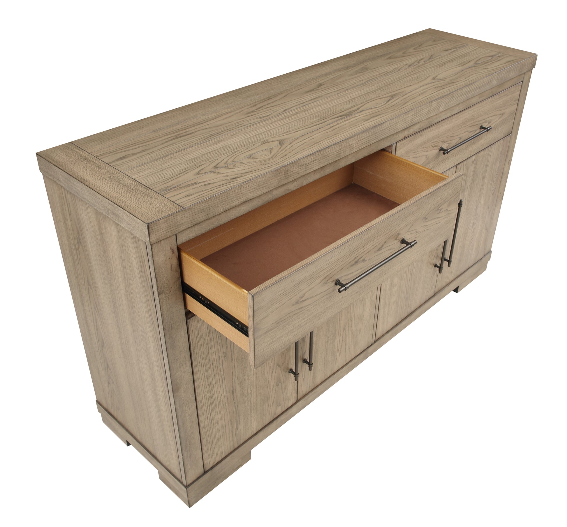 Napa Server Sand - Light Brown Wood