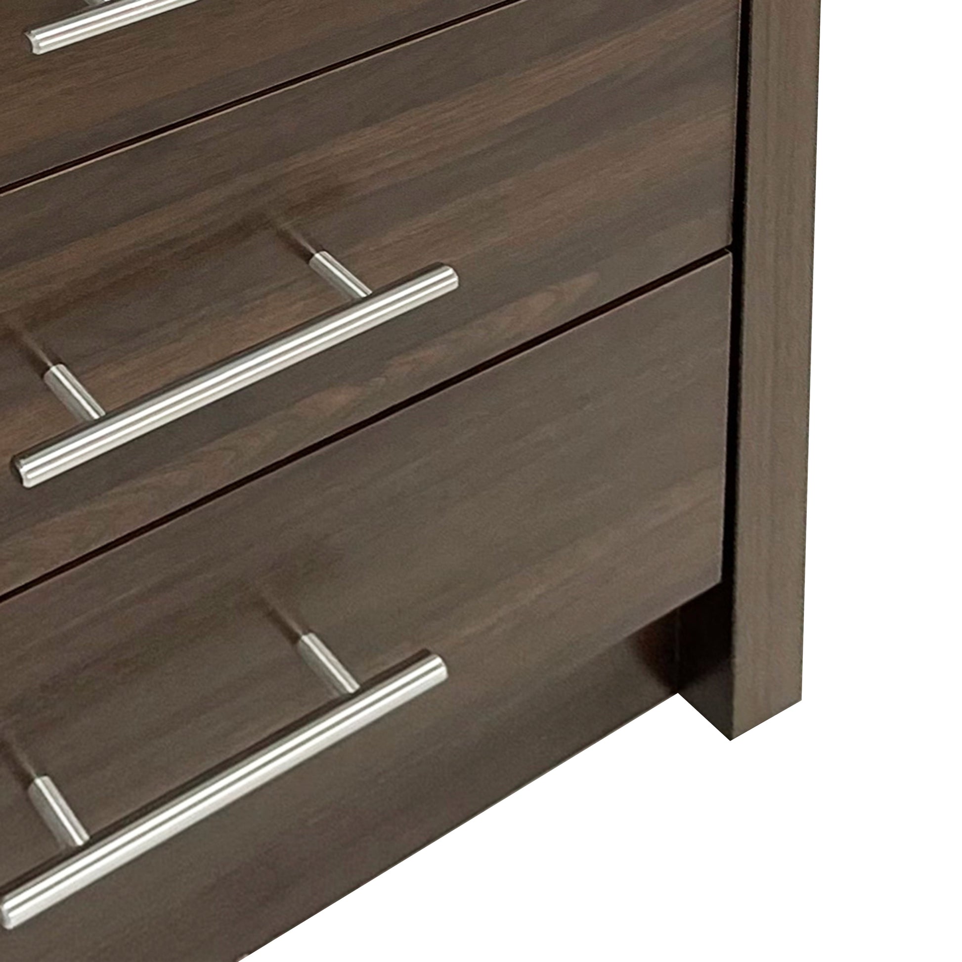 Bologna Bedroom 3 Drawer Chest Walnut Mdf