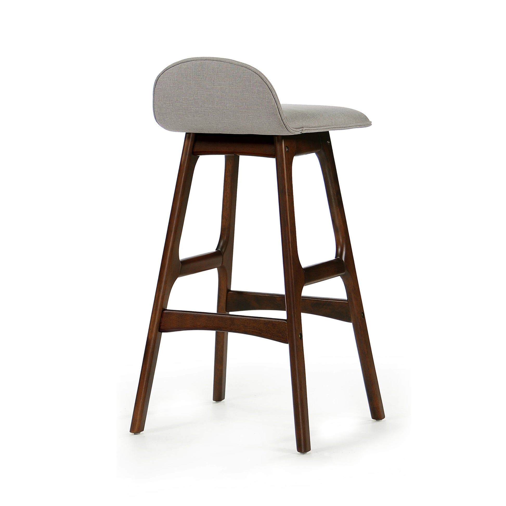 Bar Chair Light Gray Fabric