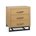 3 Drawer Chest Natural Mdf