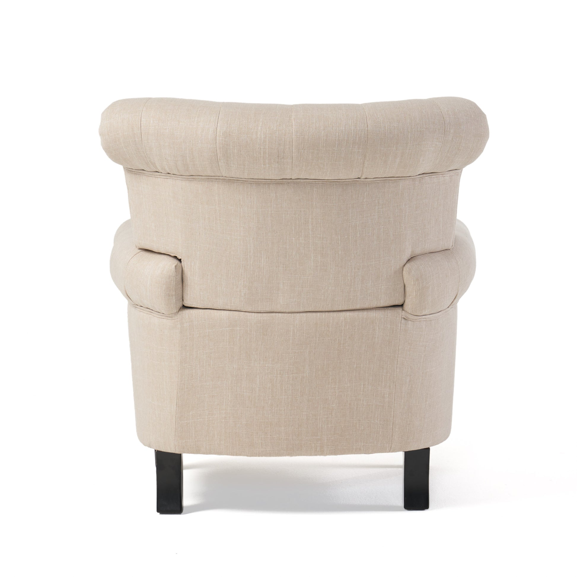 Springfield Tufted Chair Light Beige Fabric
