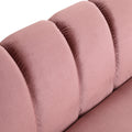 Miranda Velvet 3 Seater Sofa Blush Velvet
