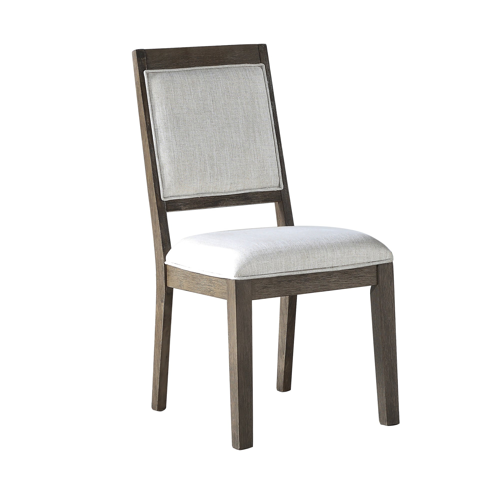 Molly Side Chair Set Of 2 Dark Gray Dark Gray Wood