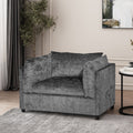 Club Chair Grey Fabric