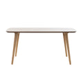 Coffee Table Natural Rubber Wood