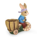 Mgo Rabbit Planter Blue Brown Magnesium Oxide