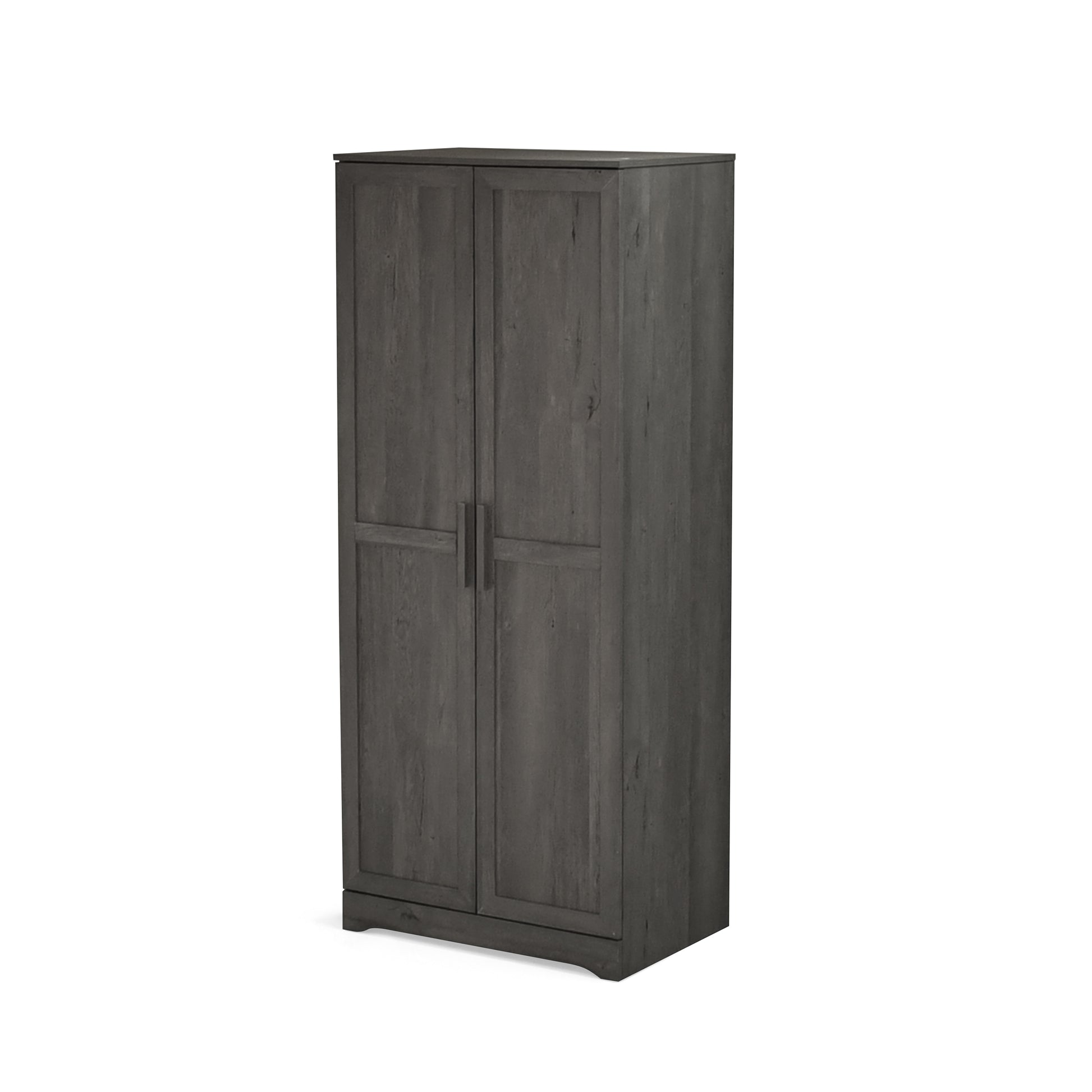 Delaney 2 Door Wardrobe Grey Mdf