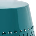 Ruby12 Side Table - Teal Iron