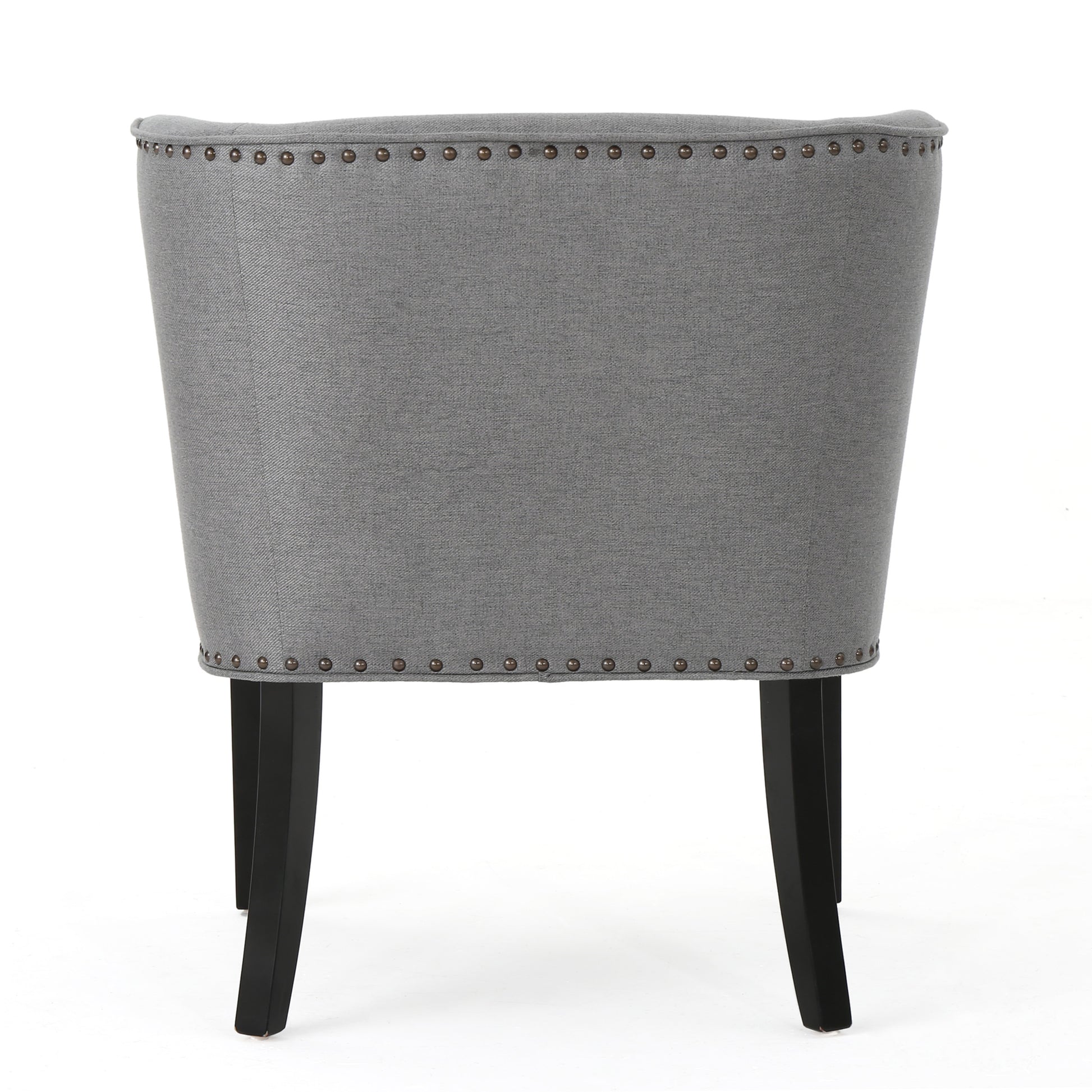 Occassional Chair Grey Fabric