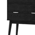 Disa 4 Drawer Chest Black Mdf