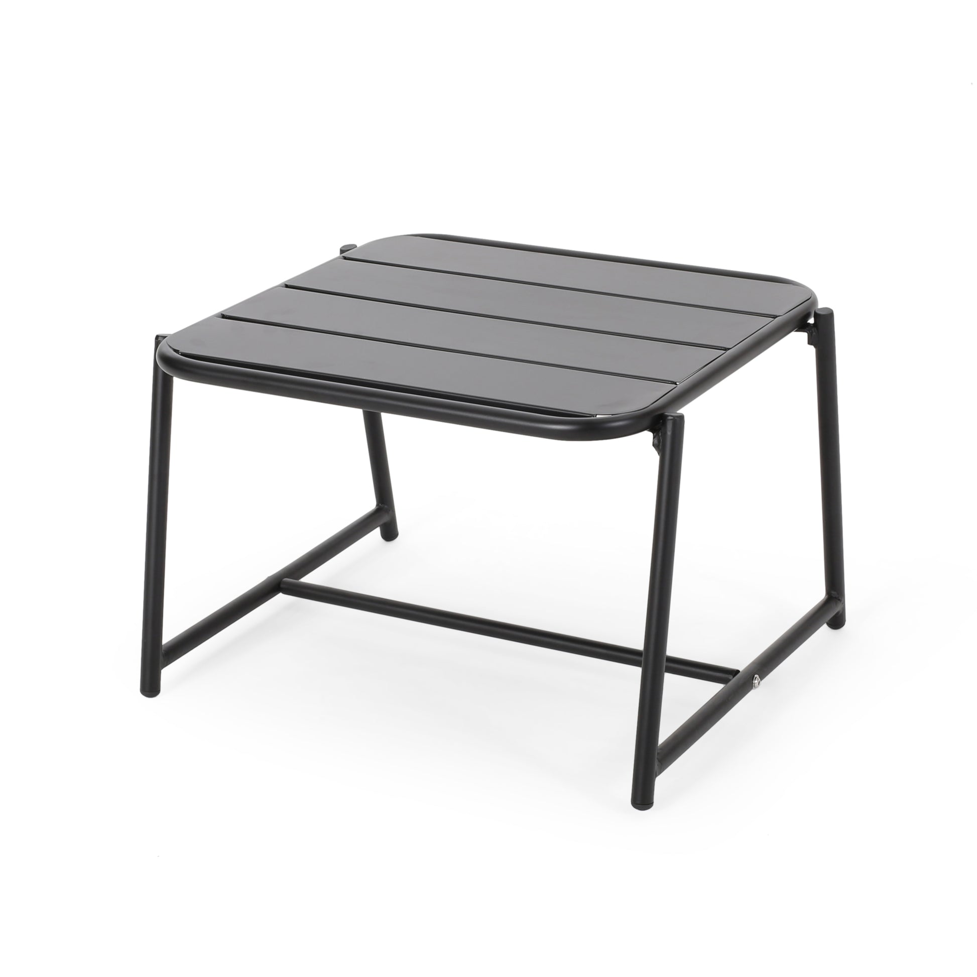 Conrad Side Table Matte Black Iron