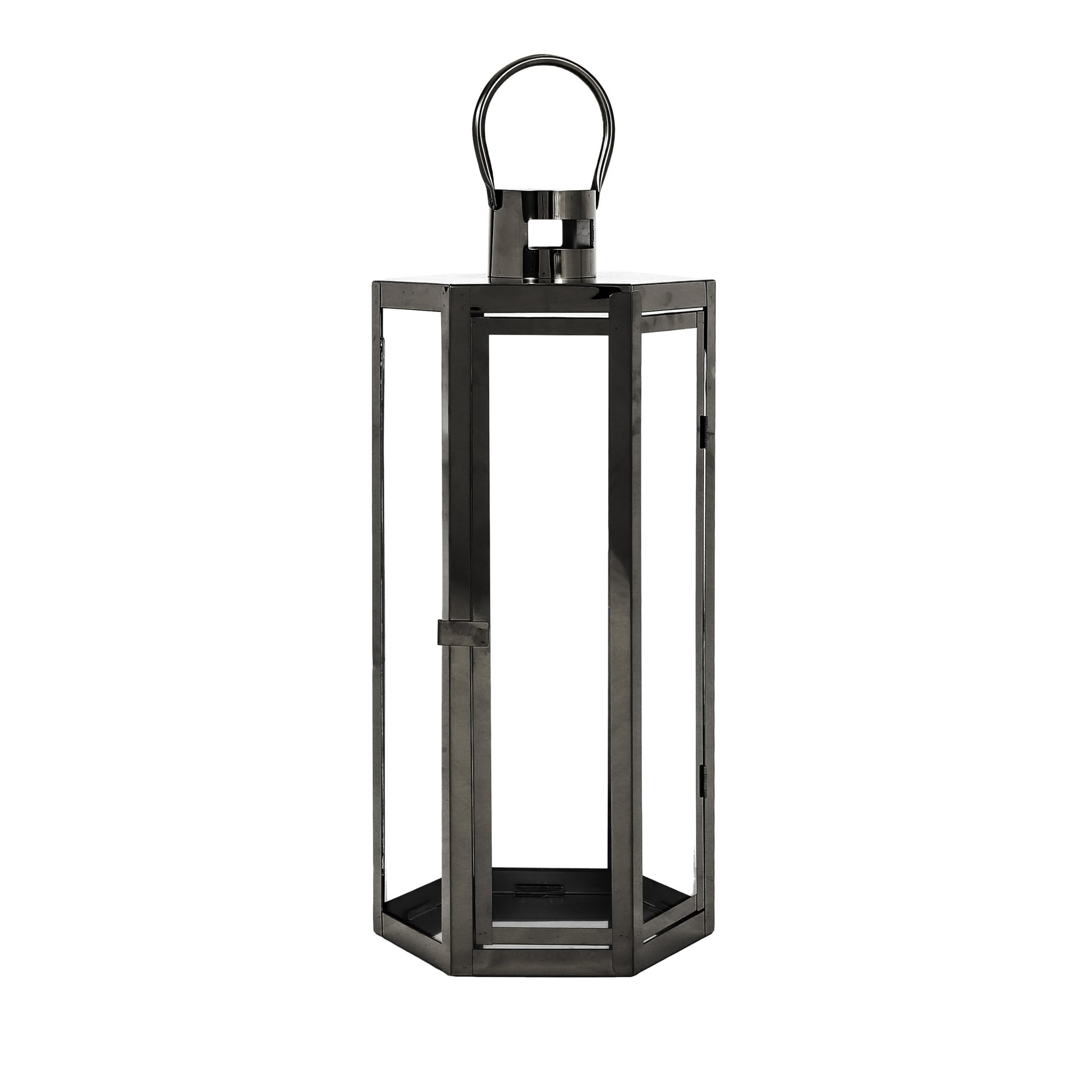 Frank 23"h Stainless Steel Lantern