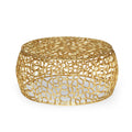 Mesh Coffee Table Gold Aluminium