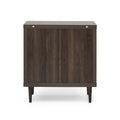 Nordic 3 Drawer Chest Walnut Mdf