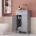 Floor Cabinet - Gray Mdf