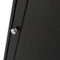 Bathroom Cabinet Black Mdf