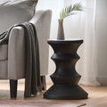 Eureka 22 Mgo Side Table Black Concrete