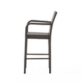 Littleton Barstool Brown Iron