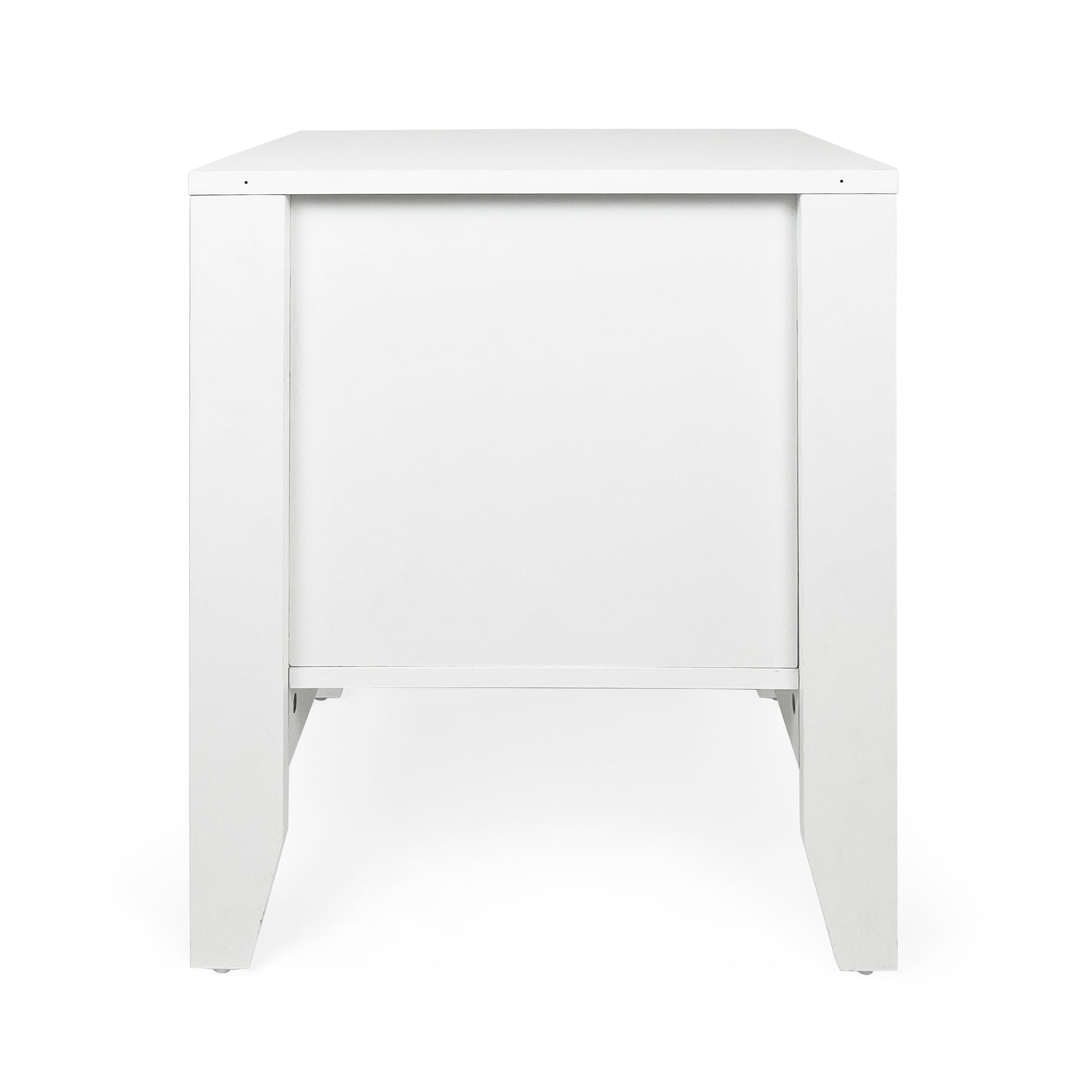 Side Table White Mdf