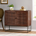 Punjab Buffet 2 Door - Rustic Brown Wood