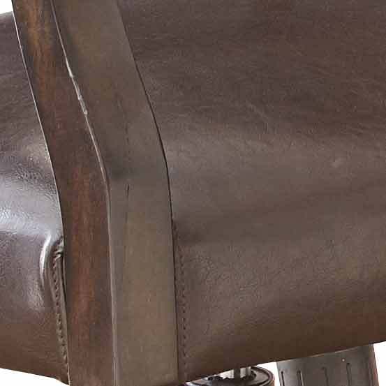 Ruby Arm Chair Brown Brown Wood