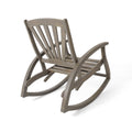 Sunview Reclining Rocking Chair Grey Wood