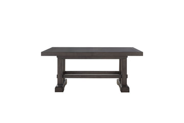 Napa Dining Table Brown Dark Brown Wood