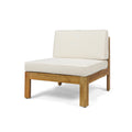Alcove Lshape Sofa Set, Beige Beige Seats 4 Acacia Wood