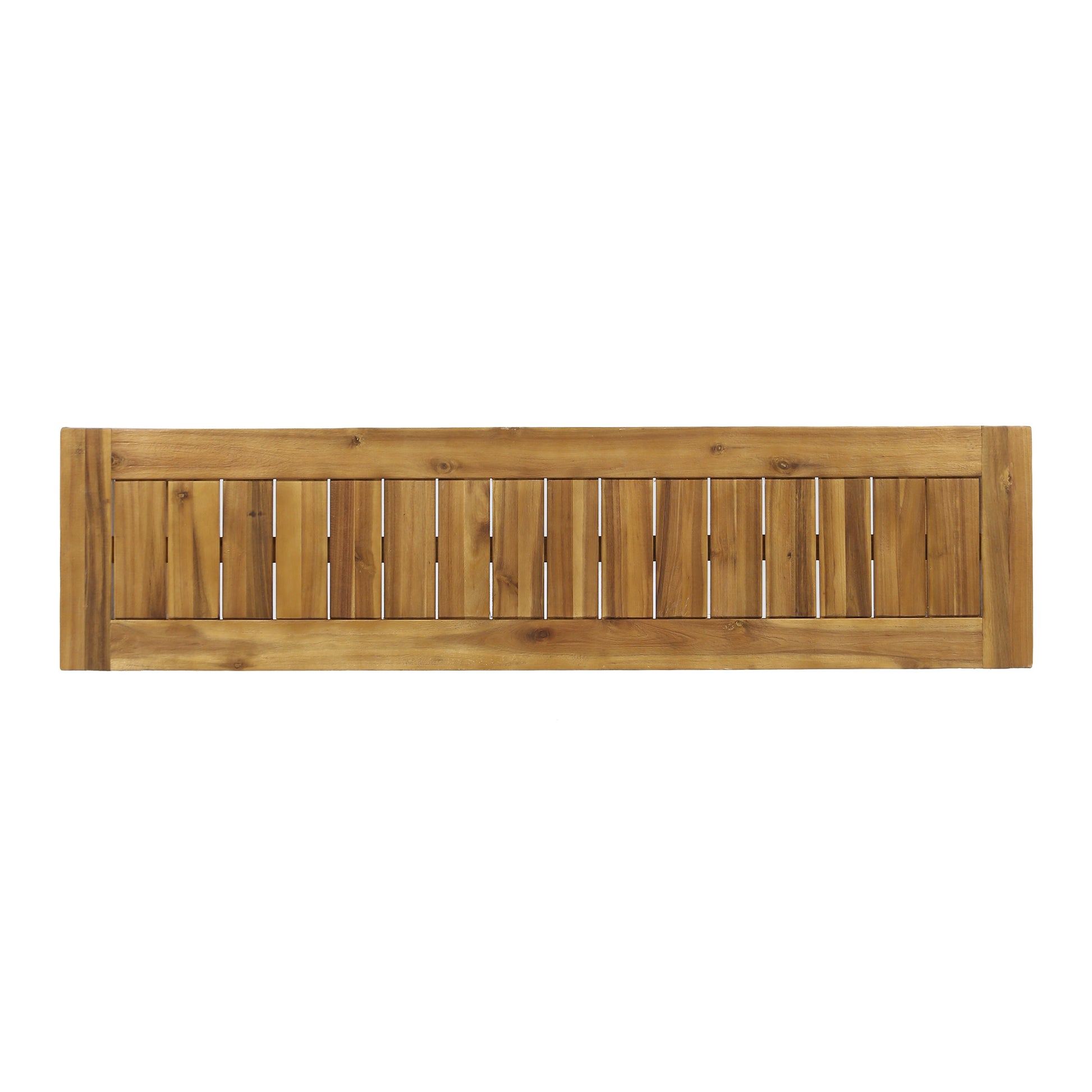 Nestor Bench, Natural Natural Acacia Wood