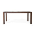 Manila 69'' Table - Dark Brown Garden & Outdoor