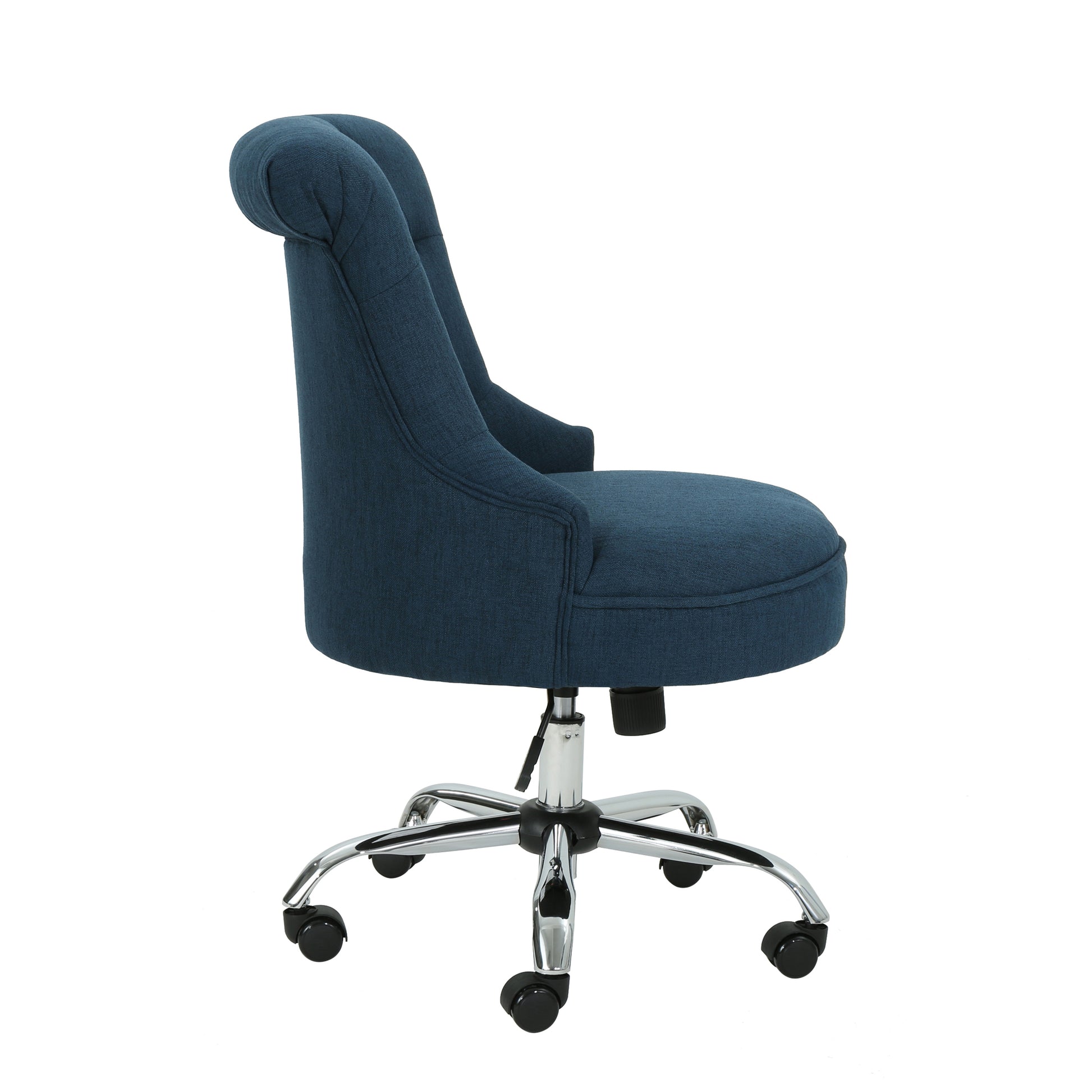 Office Chair Navy Blue Fabric