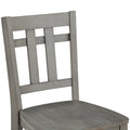 Toscana Counter Chair Set Of 2 Dark Gray Dark Gray Wood