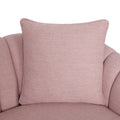 3 Seater Sofa Blush Fabric