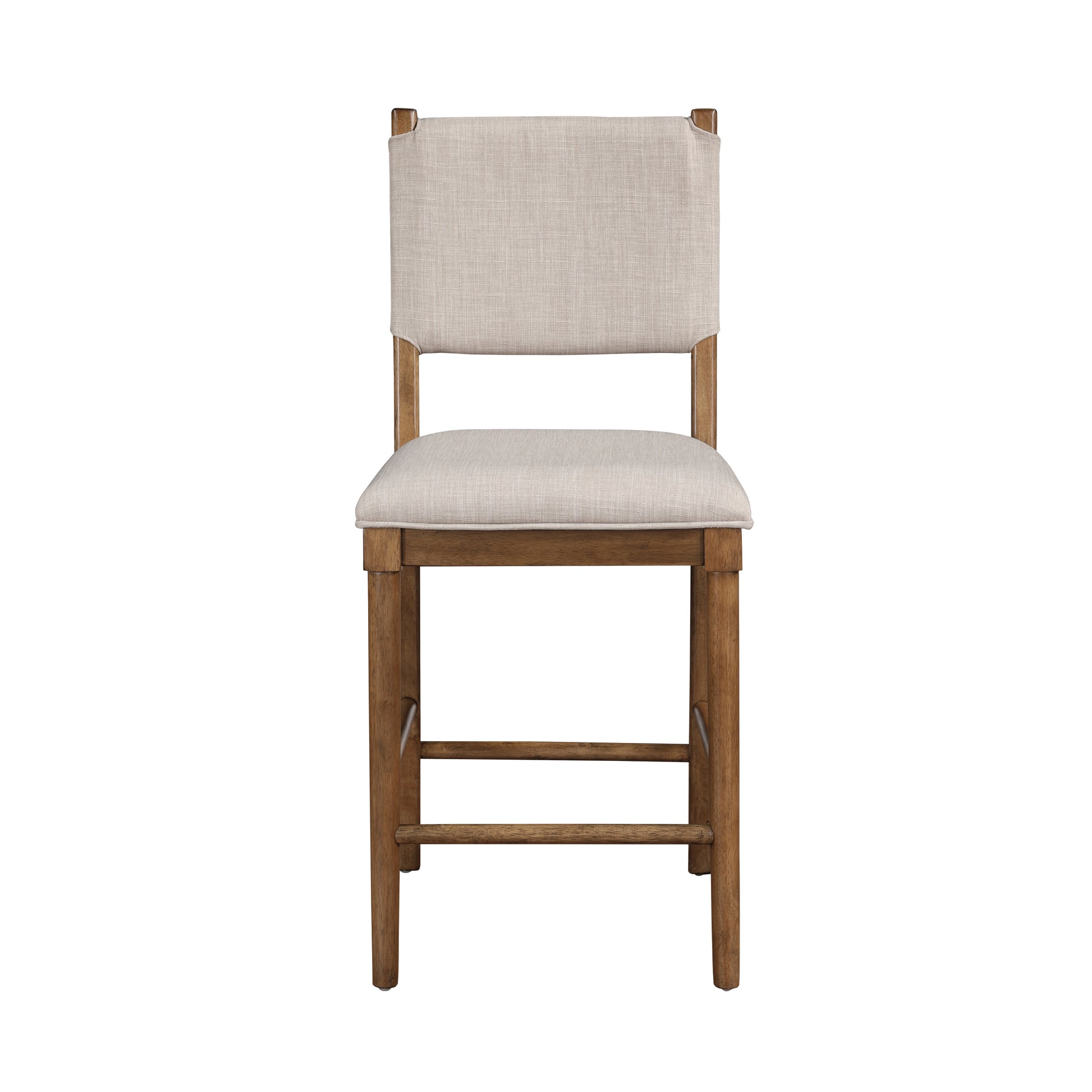 Oslo Counter Chair Set Of 2 Light Brown Light Brown Wood