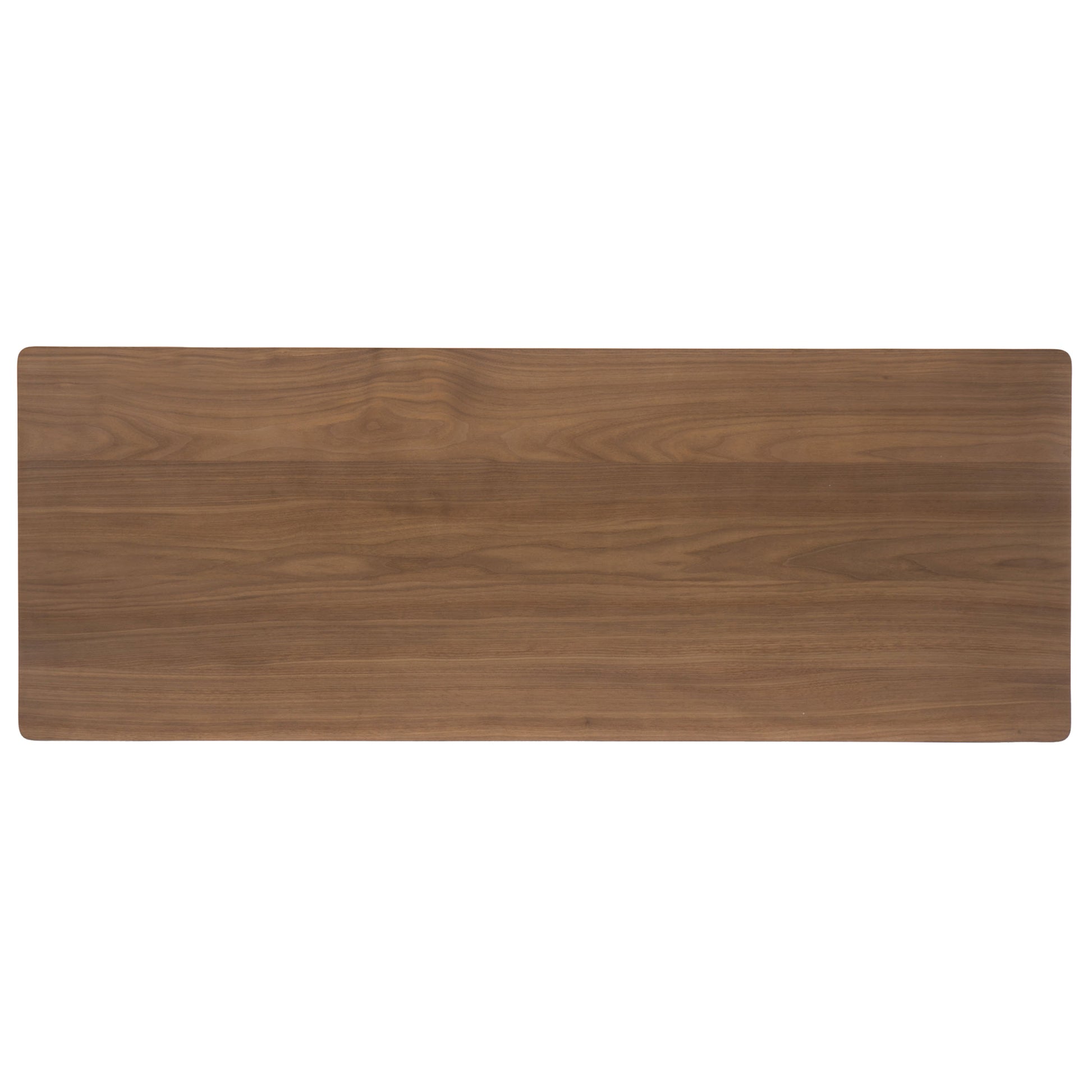 Wood Bar Table, Natural Walnut Finish, 17.72 In X 47.24 In X 42.01 In Walnut Mdf