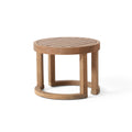 Outdoor Acacia Wood Side Table, 18