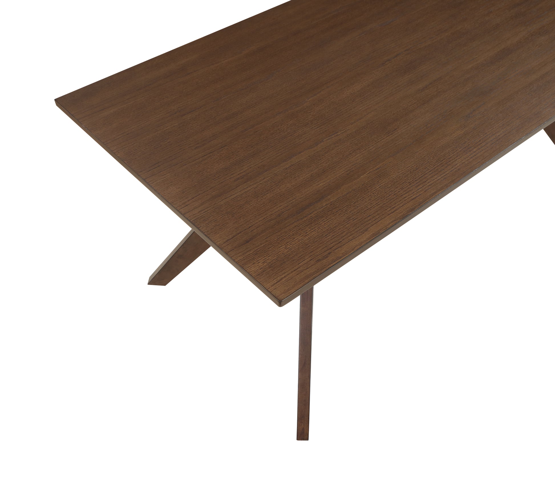 Quinn Dining Table Dark Brown Dark Brown Wood