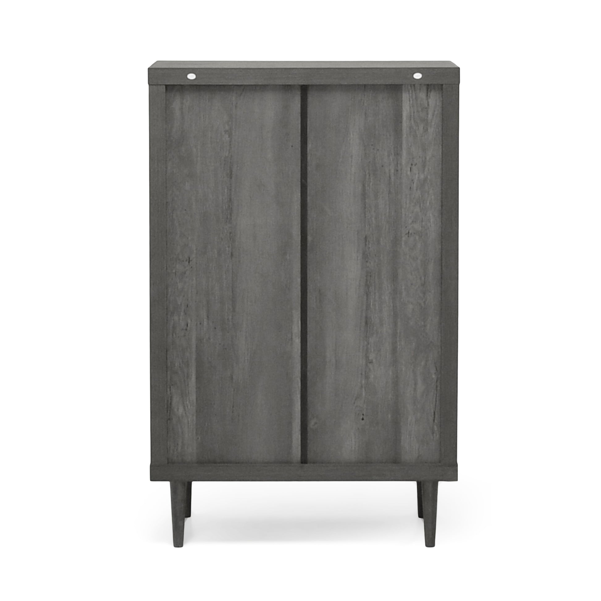 Nordic 5 Drawer Chest Grey Mdf