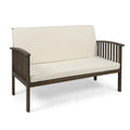 Casa Acaciaseat Grey Cream Wood Waterproof Fabric
