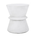 End Table Antique White Magnesium Oxide