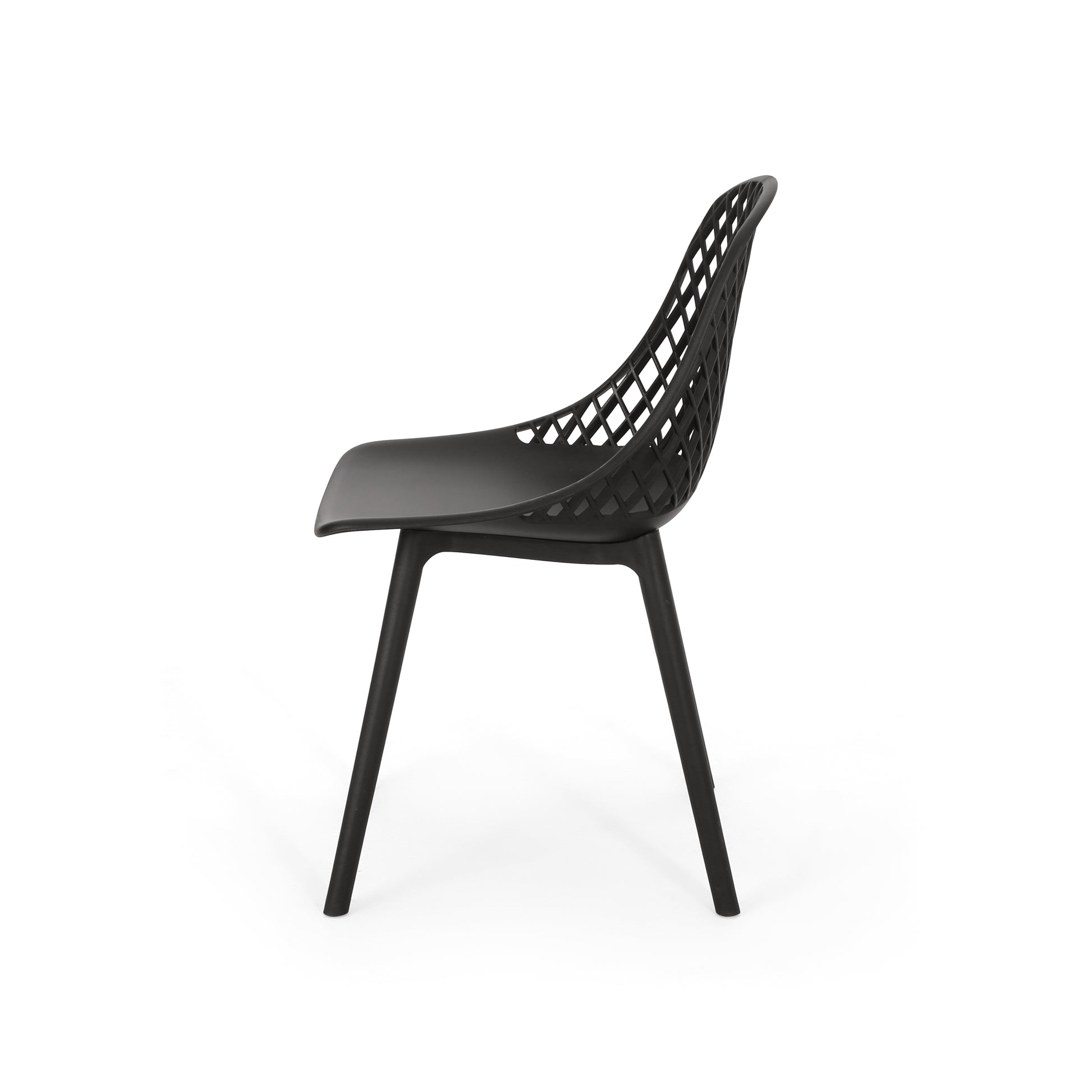 Lily Chair Black Polypropylene