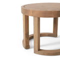 Outdoor Acacia Wood Side Table, 18