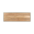 Console Table With 3 Self Kd Natural Wood