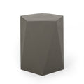 Apollo Side Table Light Gray Magnesium Oxide