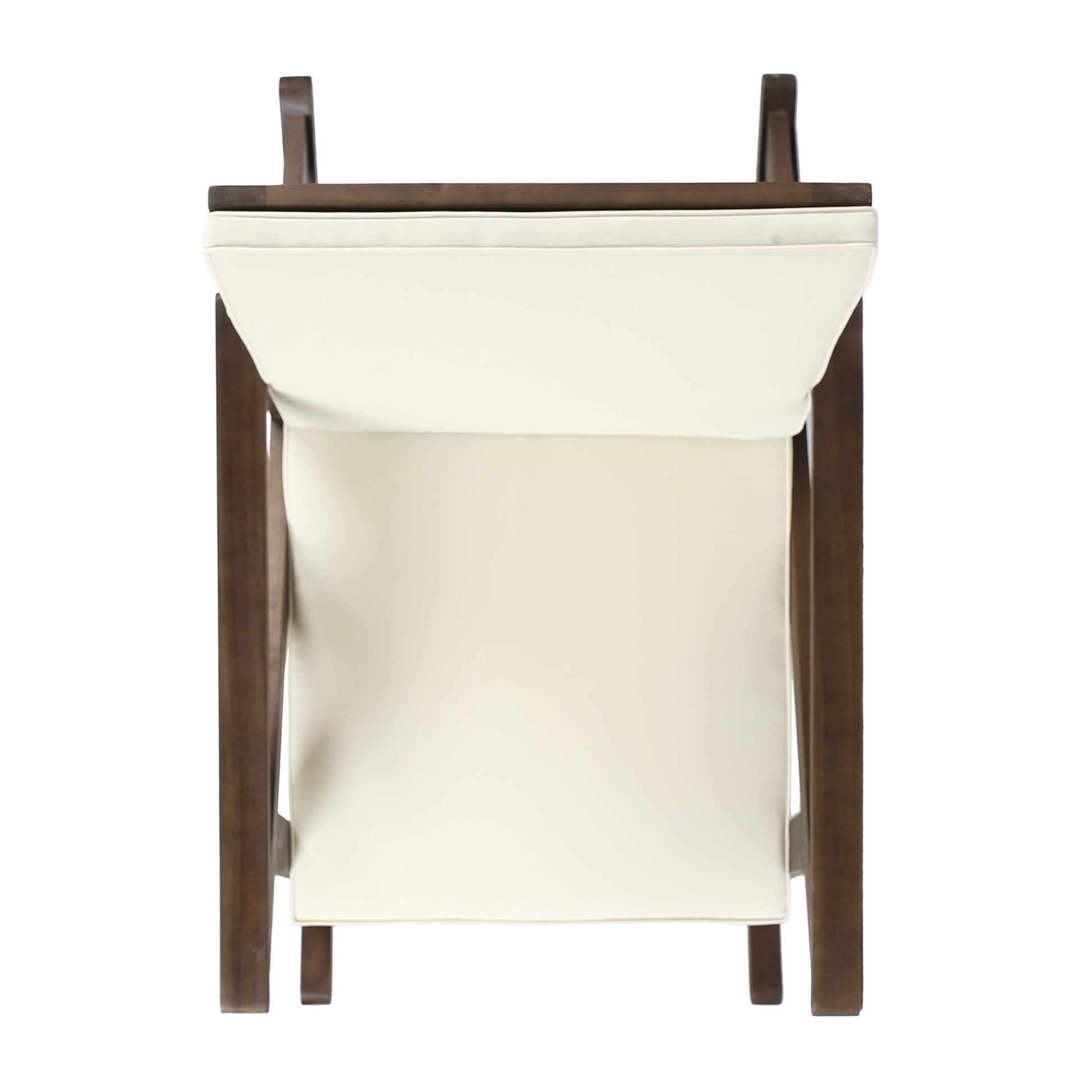 Gus Rocking Chair Brown Gray Acacia Wood