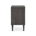 1 Drawer Nightstand Grey Mdf