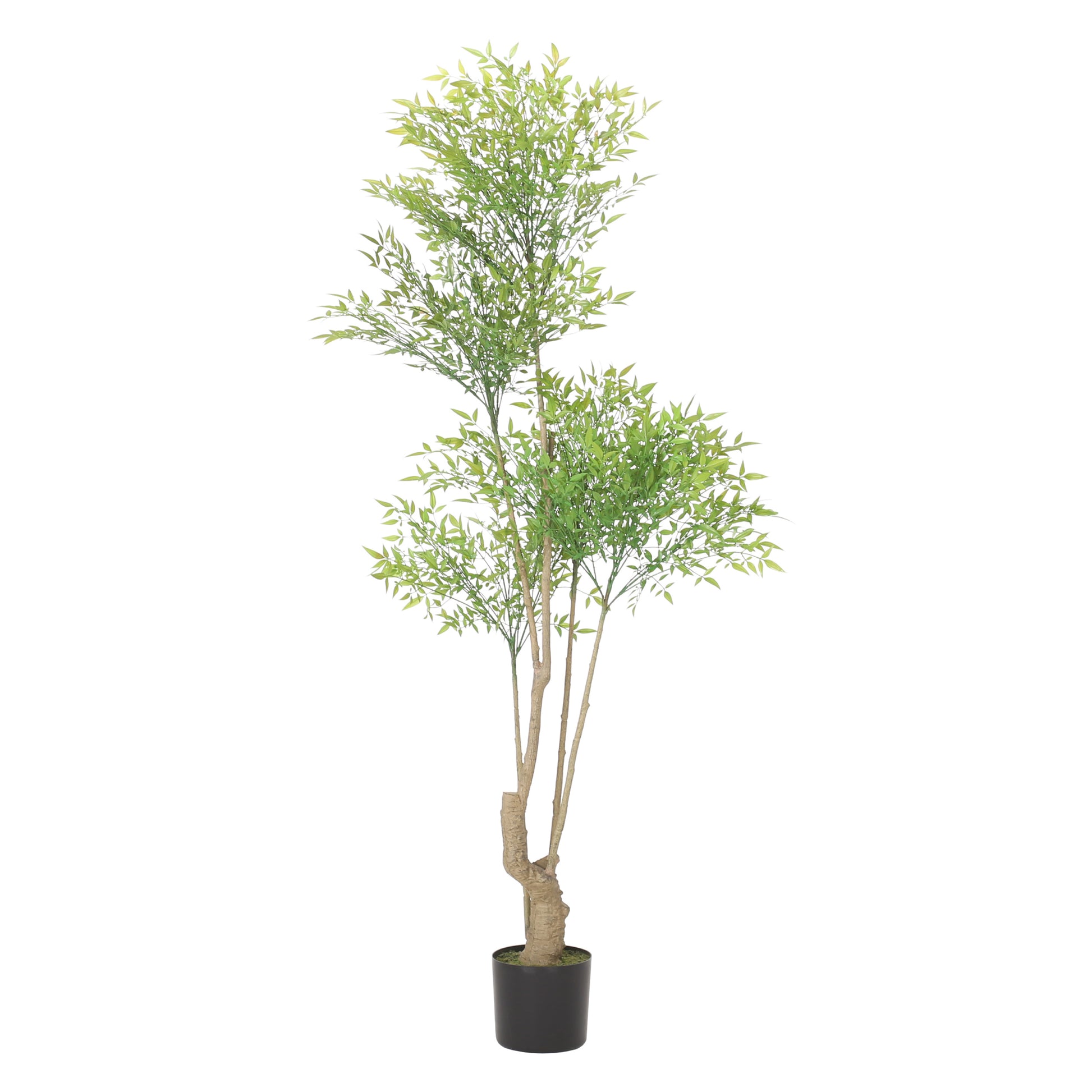 180Cm Artificial Nandina Green Polyethylene