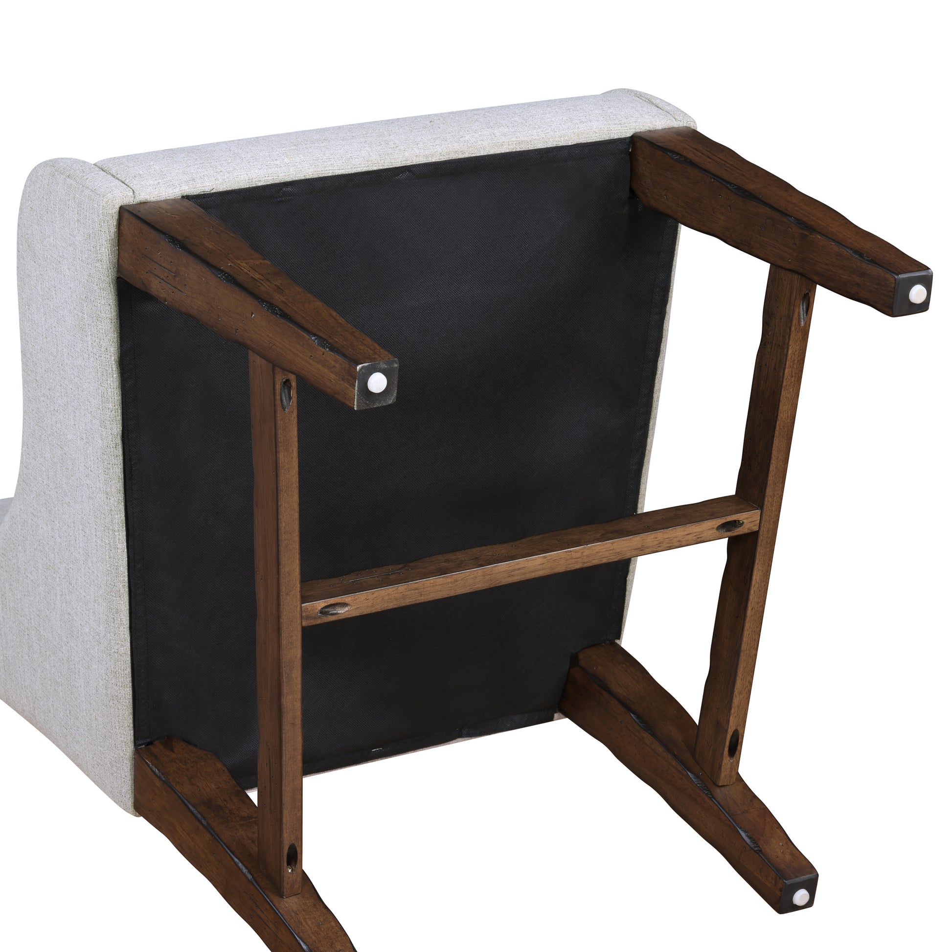 Auburn Arm Chair Set Of 2 White White Wood